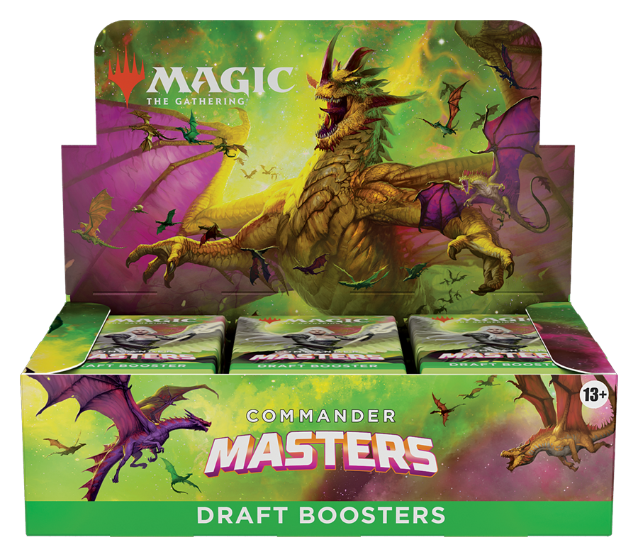 Magic: The Gathering Commander Masters Draft Booster Box |
