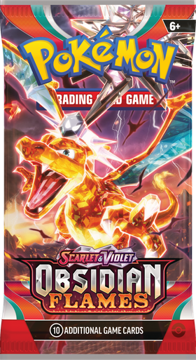Pokemon Scarlet and Violet Obsidian Flames Booster Pack
