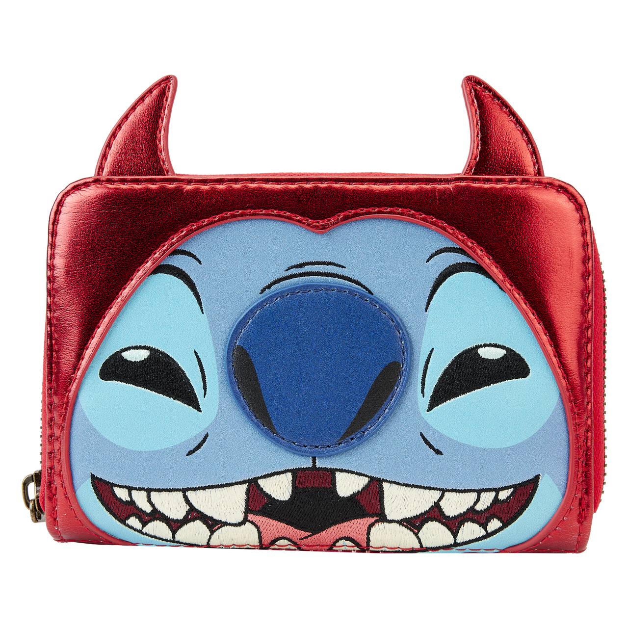 Loungefly Disney: Stitch Devil Cosplay Zip Around Wallet