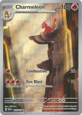 is charmeleon a rare pokemon card Charmeleon (169/165) main image 1