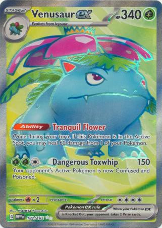 Scarlet & Violet 151 182/165 Venusaur ex (Full Art) | Magic Madhouse