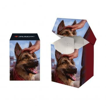 MTG Fallout 100+ Deck Box featuring Dogmeat, Ever Loyal | Magic Madhouse MTG Fallout 100+ Deck Box featuring Dogmeat, Ever Loyal | Magic Madhouse