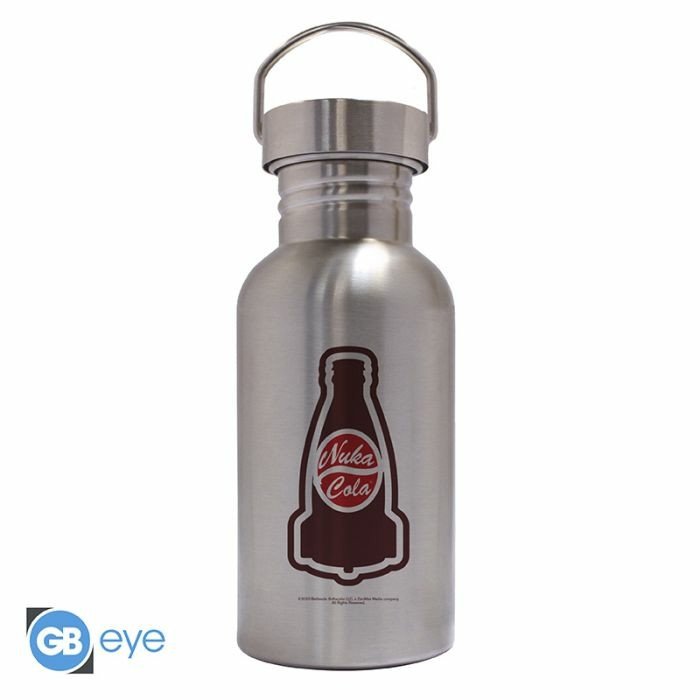 GB Posters Fallout Nuka Cola Canteen Steel Bottle