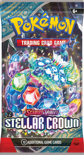 Pokemon Scarlet and Violet Stellar Crown Booster Pack