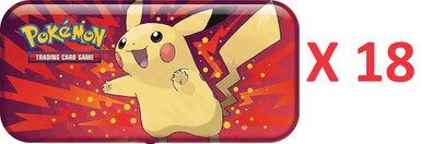 Pokemon 18 x EMPTY Back to School 2022 Pencil Case view 2