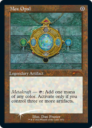 Mox Opal (Etched Foil) (Secret Lair - Dan Frazier's Mox Box