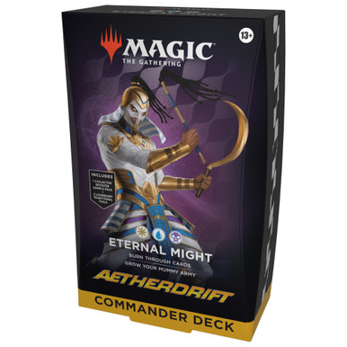 永劫なる力　Eternal Might Commander Deck Aetherdrift Commander Deck - Eternal Might | Magic Madhouse