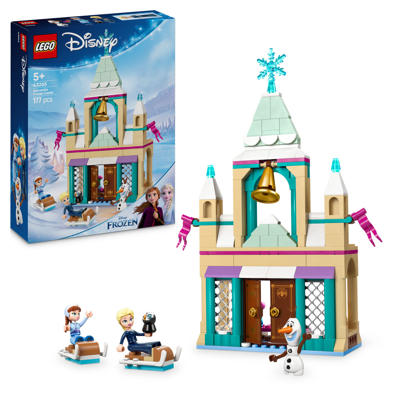 Lego Disney Arendelle Frozen Castle Set 43265