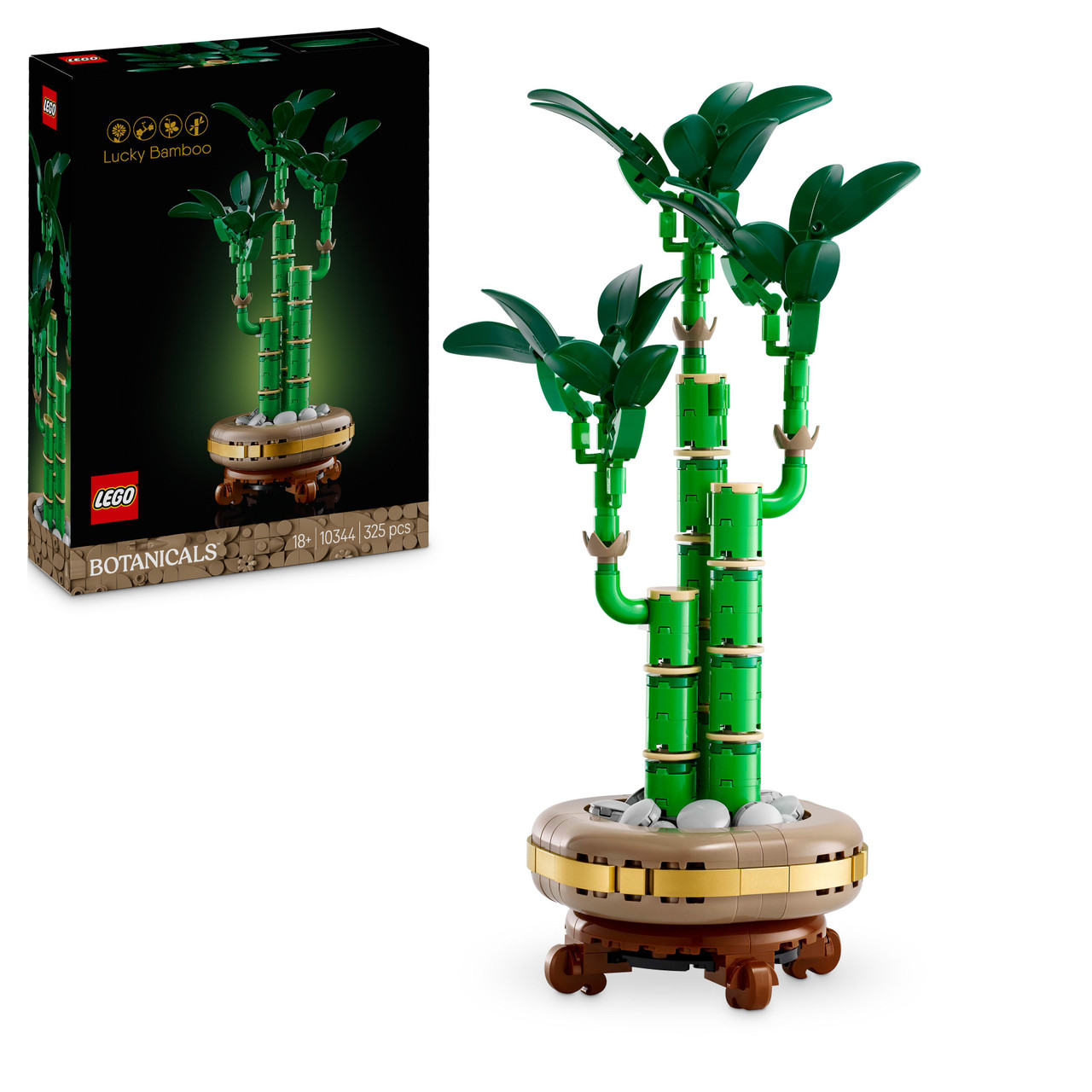 LEGO Botanicals Lucky Bamboo Faux Plant Set 10344