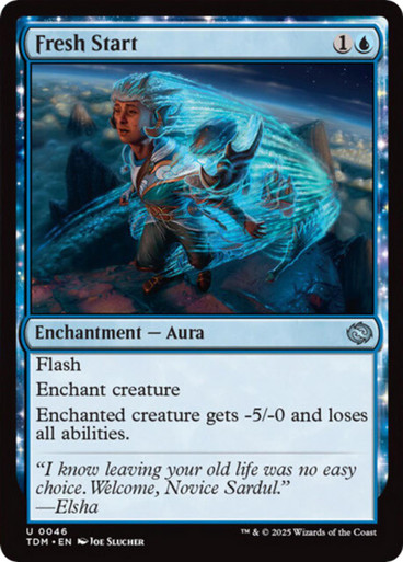 Magic: The Gathering Fresh Start Tarkir: Dragonstorm in Blue used