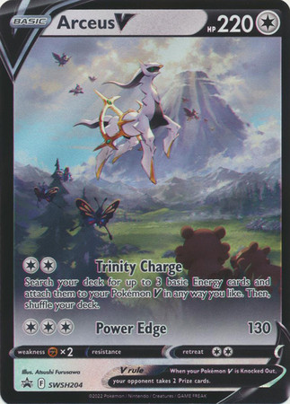 arceus pokemon card full art Arceus Full Art Ultra Rare Holo Promo Pokmon Card XY83 XY Black Star God 