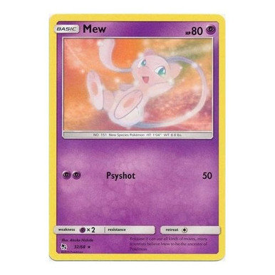 rarest pokemon card mew Build Your Own - Birthday Card main image 1