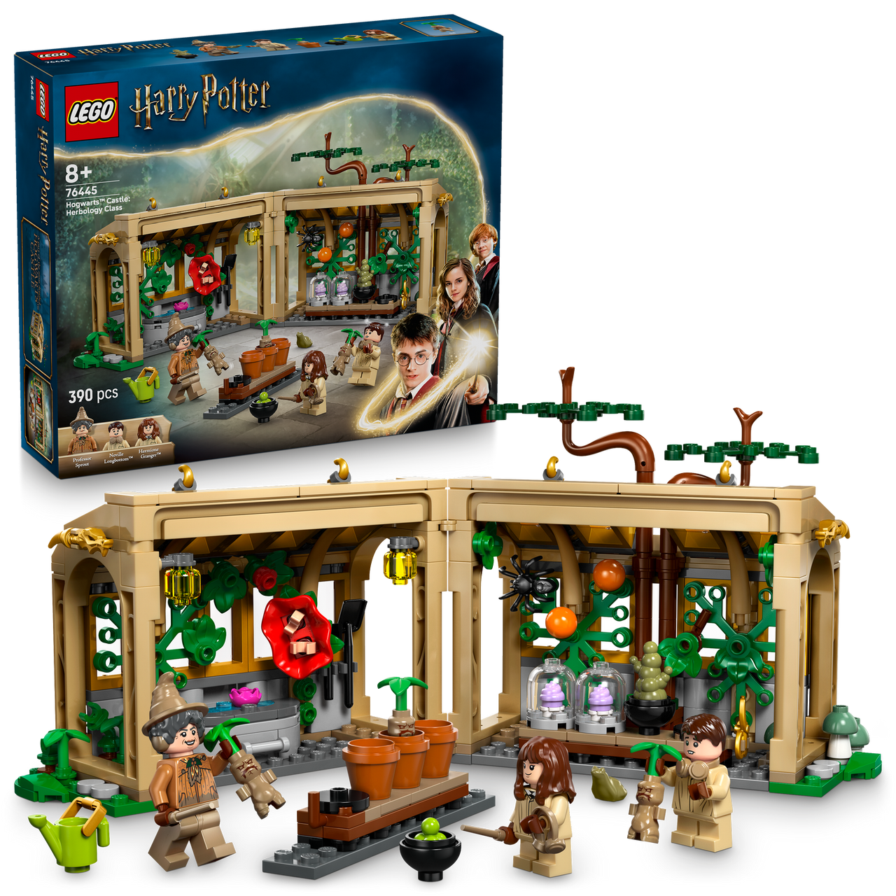 Lego Harry Potter Hogwarts Castle: Herbology Class 76445