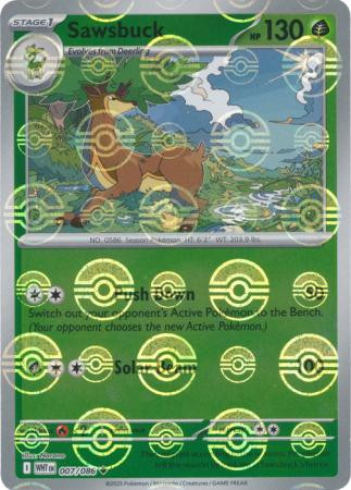 pokemon sawsbuck card Card】SAWSBUCK【AR】(074/071) (SV5M) Japanese Single – Fandom Tokyo clear acrylic holder that perfectly accentuates the stunning visual design and character artwork Set of 2 Deerling/Sawsbuck 2024