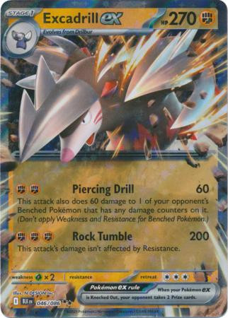 SV Black Bolt 046/086 Excadrill ex (Half Art) | Magic Madhouse
