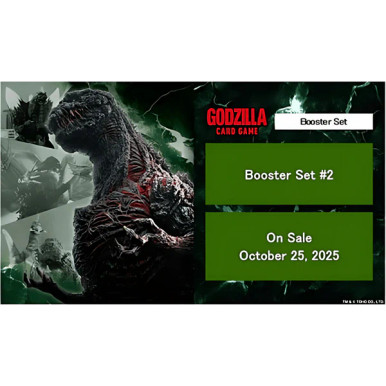 godzilla tcg booster box Card Game: Monsters Raid Again (BP02) — Godzilla: Reign Of Kaiju Booster