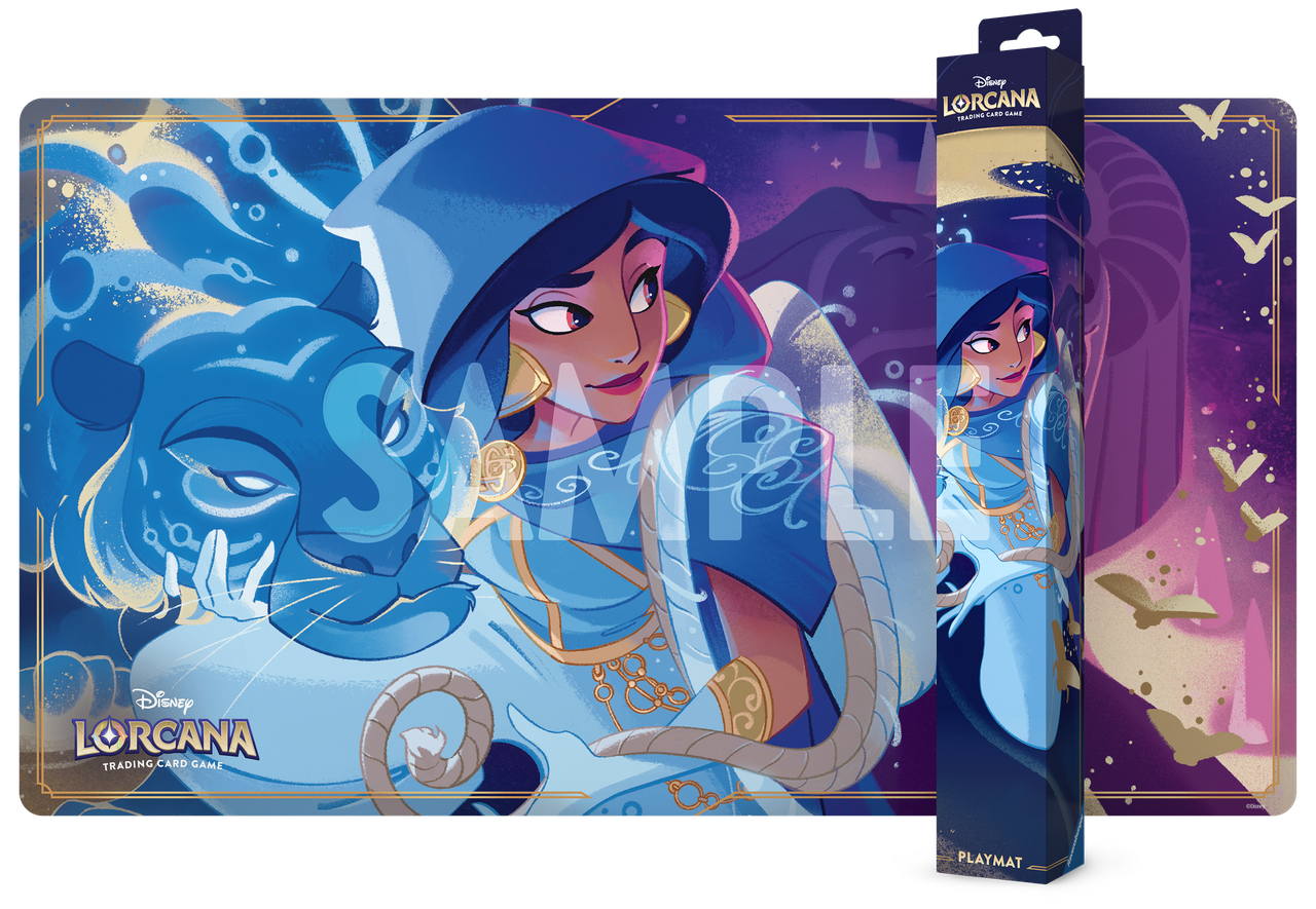 Ravensburger Disney Lorcana: Whispers in the Well Playmat Jasmine Steady Strategist