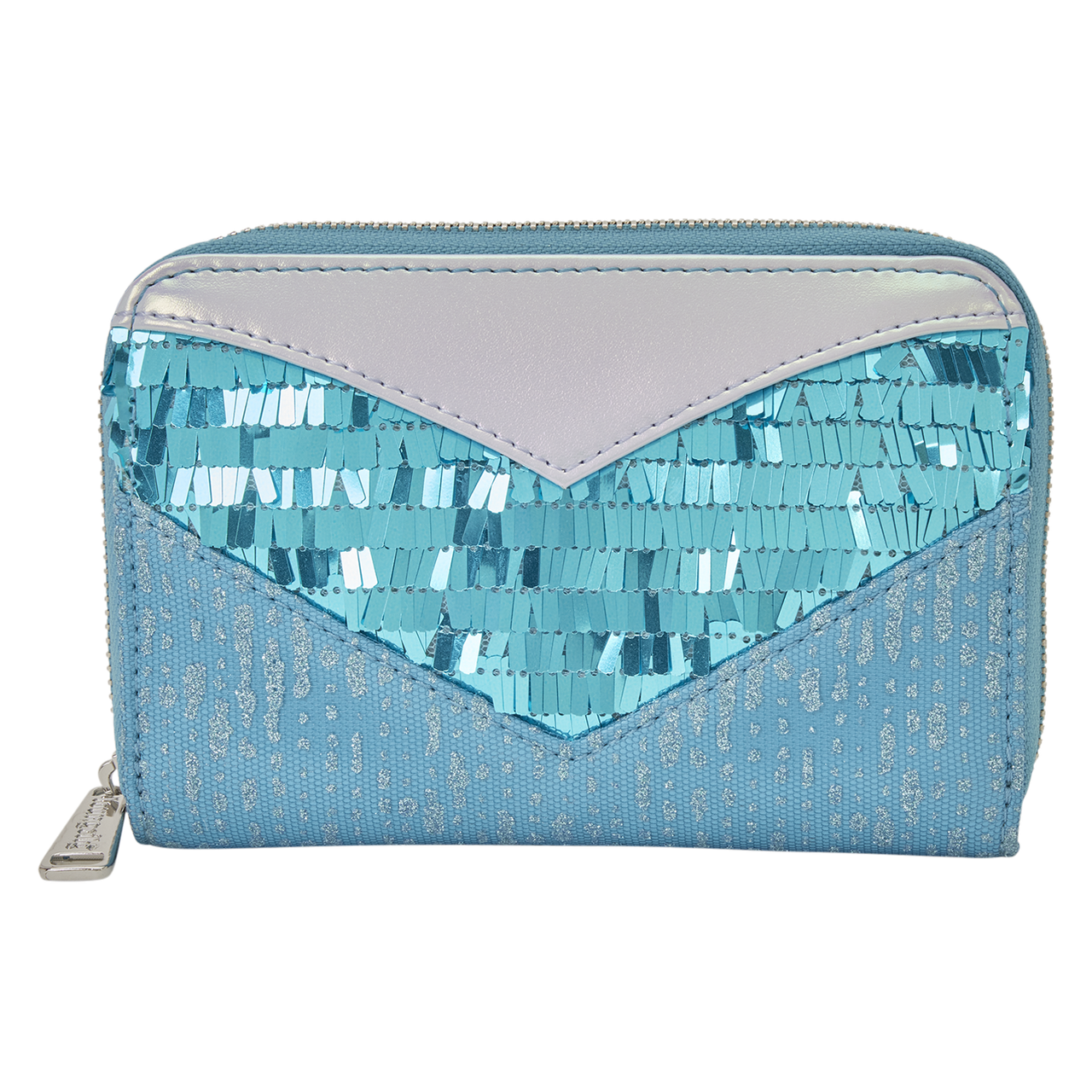 Loungefly Disney: Frozen Princess Elsa Glitter Sequin Zip Around Wallet