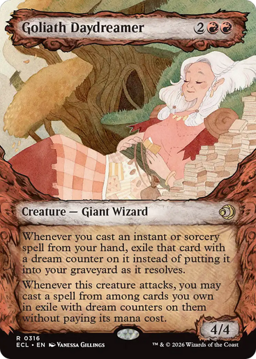 Goliath Daydreamer (Fable Frame) | Lorwyn Eclipsed、Magic: The Gathering、kayou