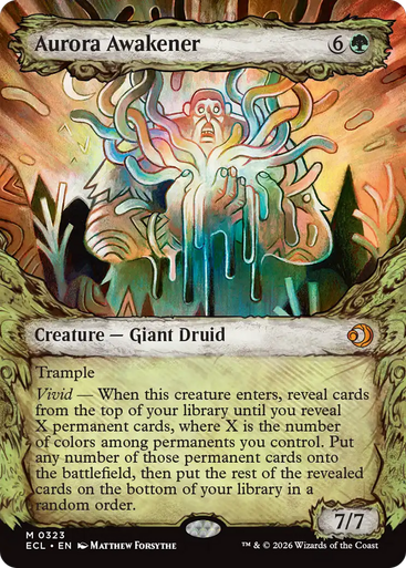 Aurora Awakener (Fable Frame) | Lorwyn Eclipsed、Magic: The Gathering、kayou