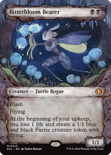 Bitterbloom Bearer (Fable Frame Foil) | Lorwyn Eclipsed、Magic: The Gathering、kayou