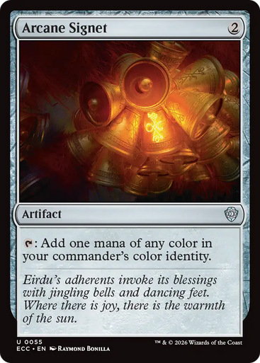Arcane Signet (#55) | Lorwyn Eclipsed Commander、Magic: The Gathering、kayou