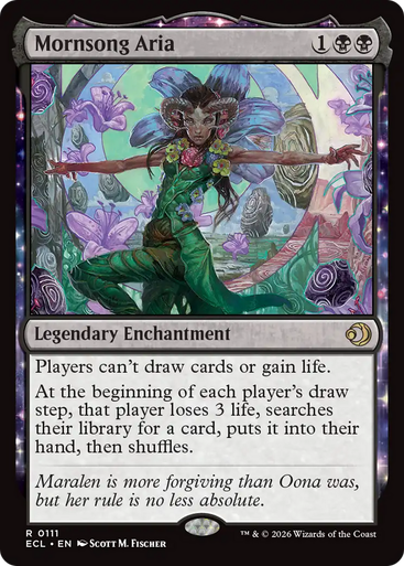 Mornsong Aria (Foil) | Lorwyn Eclipsed、Magic: The Gathering、kayou