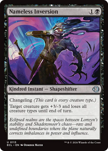 Nameless Inversion (Foil) | Lorwyn Eclipsed、Magic: The Gathering、kayou
