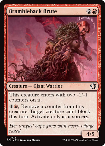 Brambleback Brute (Foil) | Lorwyn Eclipsed、Magic: The Gathering、kayou