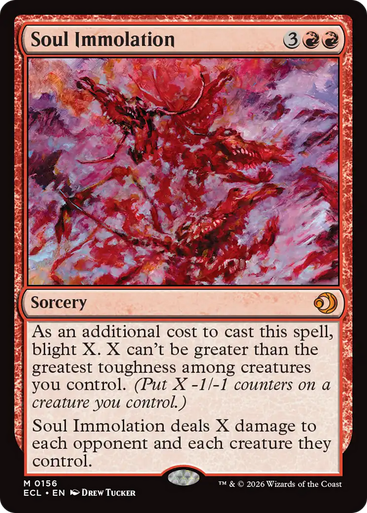 Soul Immolation (Foil) | Lorwyn Eclipsed、Magic: The Gathering、kayou