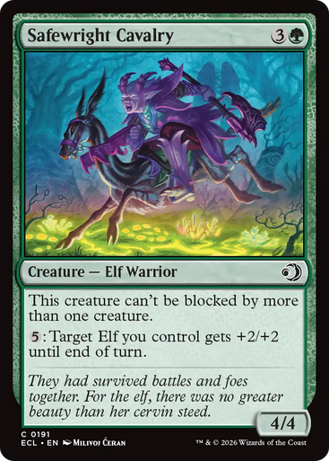 Safewright Cavalry (Foil) | Lorwyn Eclipsed、Magic: The Gathering、kayou