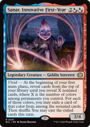 Sanar, Innovative First-Year (Foil) | Lorwyn Eclipsed、Magic: The Gathering、kayou