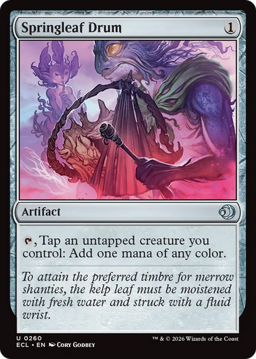 Springleaf Drum (Foil) | Lorwyn Eclipsed、Magic: The Gathering、kayou