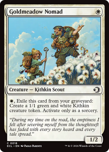 Goldmeadow Nomad (Foil) | Lorwyn Eclipsed、Magic: The Gathering、kayou