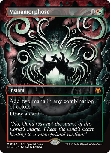 Manamorphose (Borderless Foil) | Special Guests、Magic: The Gathering、kayou