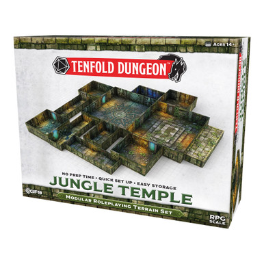 Gale Force Nine Tenfold Dungeon: Jungle Temple view 2