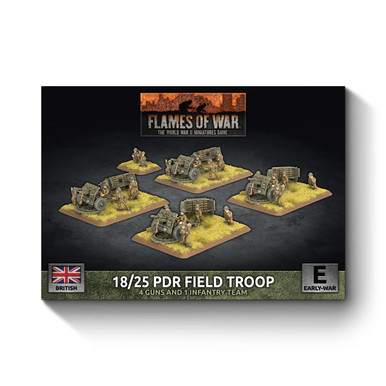 Flames of War - 18/25 PDR Field Gun Battery Troop、Gale Force Nine、kayou