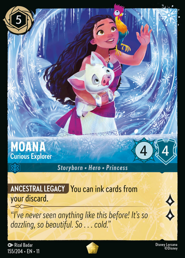 Moana - Curious Explorer (Foil) | Magic Madhouse