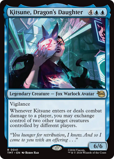 Kitsune, Dragon's Daughter | Teenage Mutant Ninja Turtles、Magic: The Gathering、kayou
