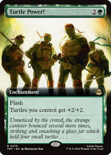 Turtle Power! (Extended Art) | Teenage Mutant Ninja Turtles、Magic: The Gathering、kayou