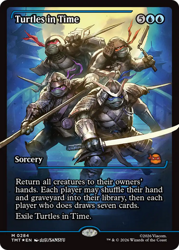 Turtles in Time (Japan Showcase Foil) | Teenage Mutant Ninja Turtles、Magic: The Gathering、kayou