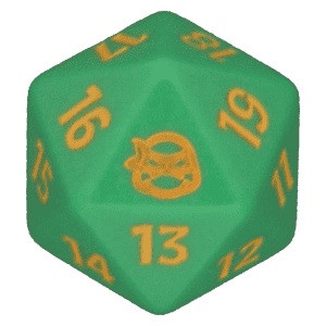 Magic Teenage Mutant Ninja Turtles Spindown Dice - Yellow、Magic: The Gathering、kayou