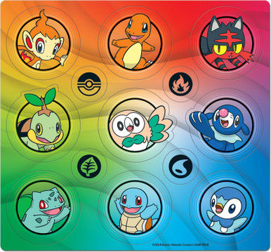Pokemon First Partner Series 1 Sticker Sheet、Pokemon、kayou