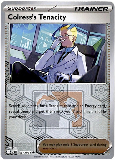 SV Shrouded Fable 057/064 Colress's Tenacity (Reverse Holo League Promo)、Pokemon、kayou