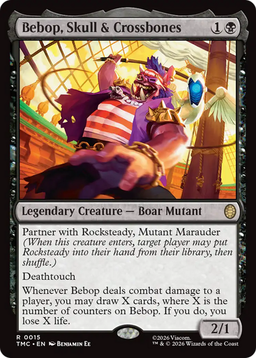 Bebop, Skull & Crossbones | Teenage Mutant Ninja Turtles Eternal、Magic: The Gathering、kayou