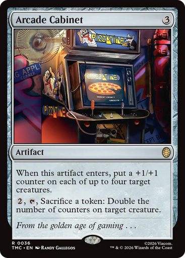 Arcade Cabinet | Teenage Mutant Ninja Turtles Eternal、Magic: The Gathering、kayou