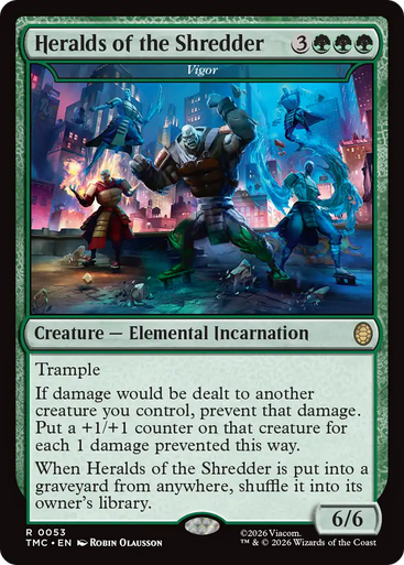 Vigor Heralds of the Shredder | Teenage Mutant Ninja Turtles Eternal、Magic: The Gathering、kayou