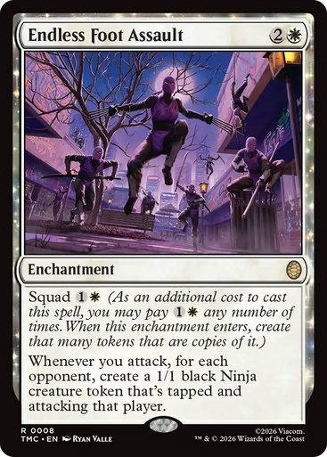 Endless Foot Assault (Surge Foil) | Teenage Mutant Ninja Turtles Eternal、Magic: The Gathering、kayou