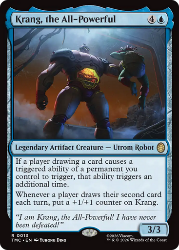 Krang, the All-Powerful (Surge Foil) | Teenage Mutant Ninja Turtles Eternal、Magic: The Gathering、kayou