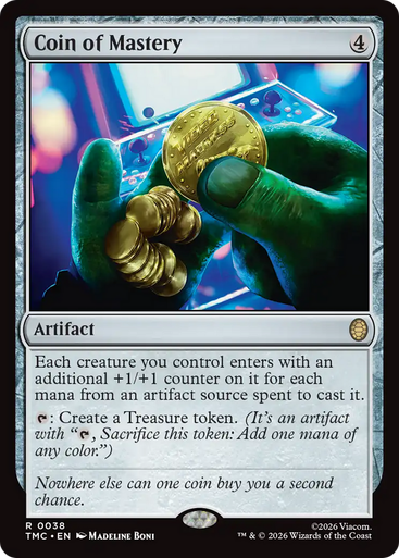 Coin of Mastery (Surge Foil) | Teenage Mutant Ninja Turtles Eternal、Magic: The Gathering、kayou